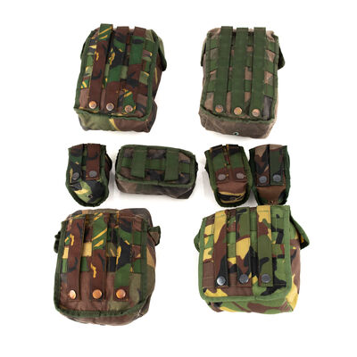 Dutch Army Assorted MOLLE Pouches | 9-pack | Issued, , large
